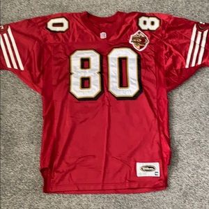 Authentic 50th anniversary Jerry Rice 49er Jersey
